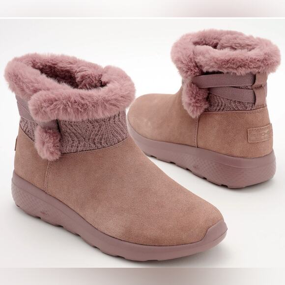 Skechers Shoes - Skechers On-the -GO City Water Repellent Suede Boots pull on